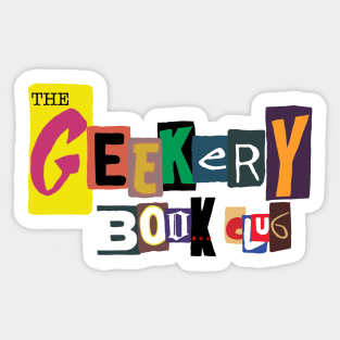 The Geekery Book Club Sticker